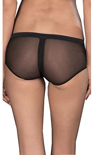 Sexy Open Crotch Zipper Panties Women's Knickers Underwear Transparent Briefs