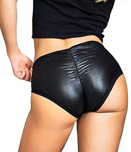 Plus Size Elastic Waist Briefs Ladies Attractive Ruched Underpants