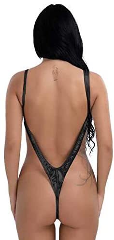 16 Colors Low Cut Bodysuit Sexy High Cut Swimwear Backless Monokini