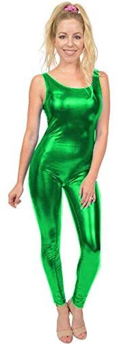 Plus Size Sleeveless Cosplay Catsuit Dancing Backless Slim Jumpsuit