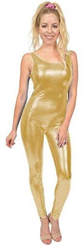Plus Size Sleeveless Cosplay Catsuit Dancing Backless Slim Jumpsuit