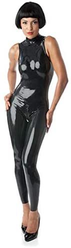 Female Sexy Tight Slim Sleeveless Catsuit Sex Leotard Costume Bodysuit Clubwear