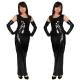 12 Colors Women Long Dress with Gloves Simple Sleeveless Maxi Dress