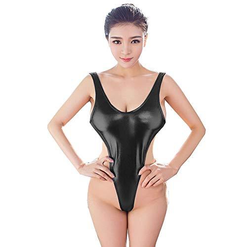 17 Colors Sexy Women Backless High-Cut Bodysuit One Piece Swimsuit