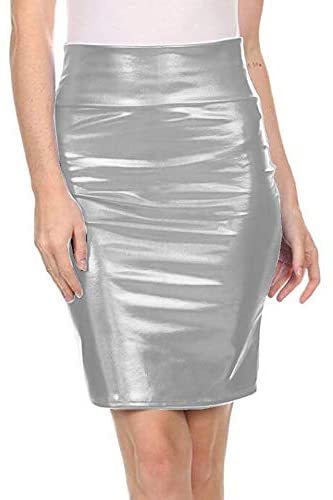 Plus Size Lady Bandage Skirt High Waist Pencil Package Hips Skirt