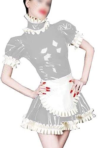 Plus Size Retro Pleated Lolita Dress Halloween Cosplay Maid Dress