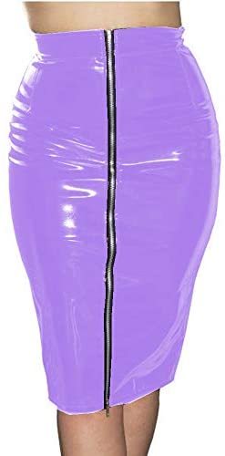 Plus Size Knee Length Bandage Skirt Zipper High Waist Pencil Skirt