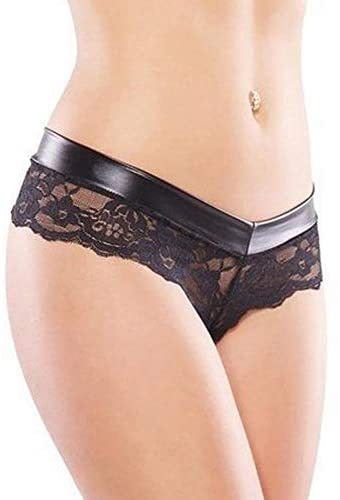 18 Colors Lady Sexy Black Lace G-String Novelty See Through Briefs