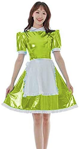 17 Colors Sweet Ladies Maid Cosplay Dress Fancy Lolita Dress+Apron