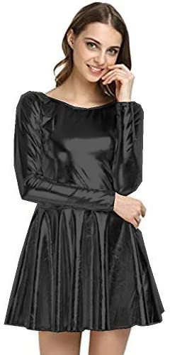 Plus Size Pleated Mini Dress Ladies Fashion Vestido A-line Dress