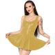 17 Color Summer Cute Mini Dress Lady Sleeveless O-Neck Skater Dress