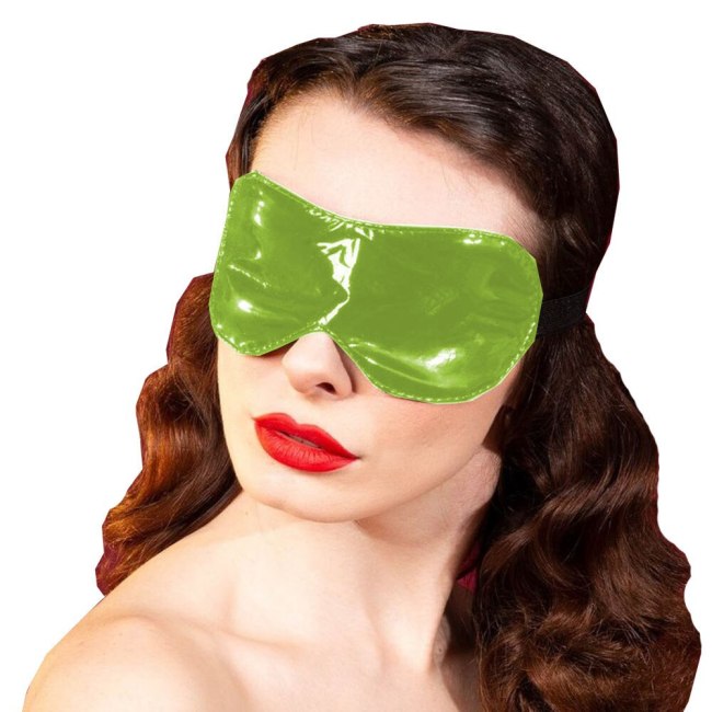 23 Colors Simple Costume Props Wetlook PVC Eye Cover Women Blindfold Party Masquerade Eye Masks Halloween Cosplay Accessories