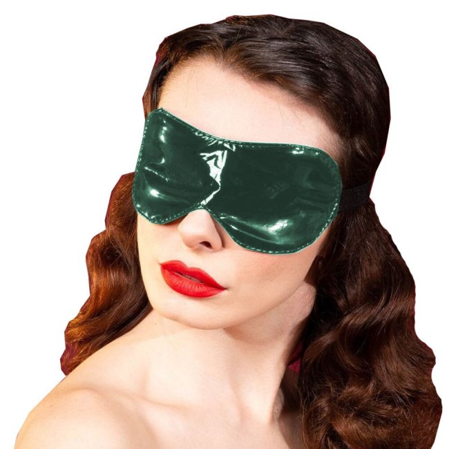 23 Colors Simple Costume Props Wetlook PVC Eye Cover Women Blindfold Party Masquerade Eye Masks Halloween Cosplay Accessories