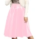 23 Colors High Quality Ladies All-match Bottoms Fashion Pleated Wetlook PVC Middle Skirt Party Club Knee Length Skater Skirt
