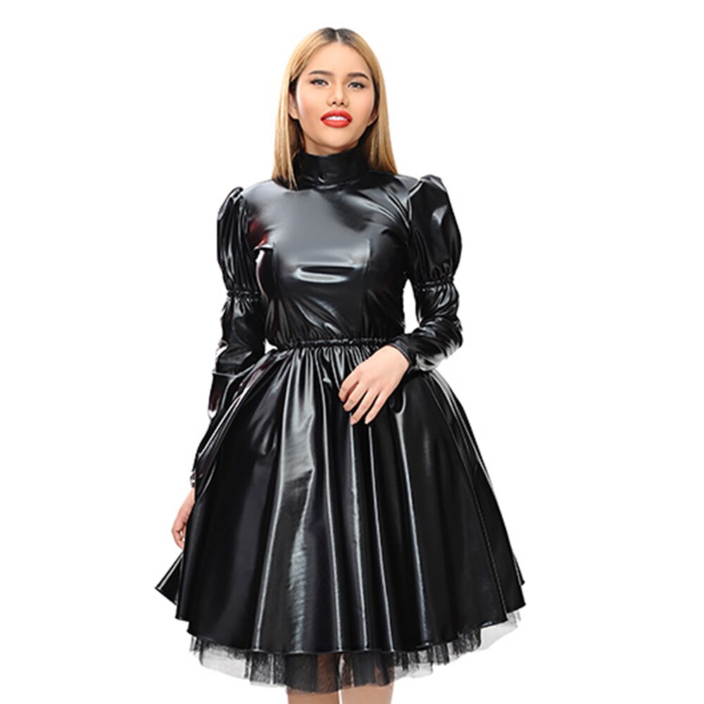 Sleeve Vestido Gothic Tutu Dress Lady 