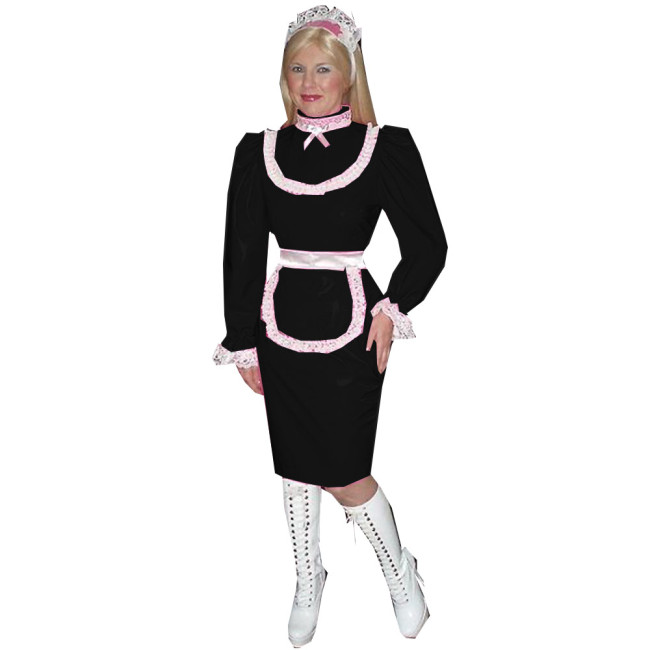 New Arrial Adult Love Scene Cosplay gothic lolita sissy maid uniform plus size Halloween costume women exotic costume S-7XL