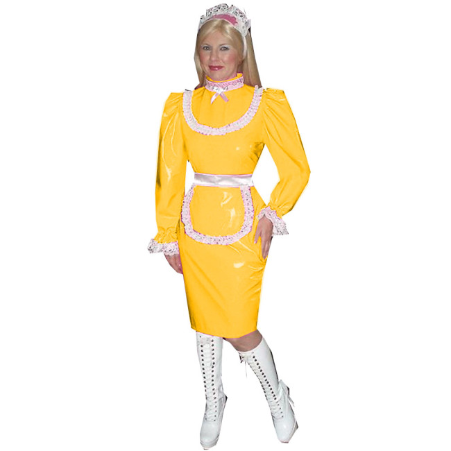 New Arrial Adult Love Scene Cosplay gothic lolita sissy maid uniform plus size Halloween costume women exotic costume S-7XL