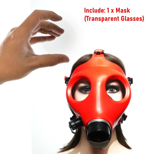 Half-Face Silica Gel Gas Mask SM Conquer Choking Headgear Cosplay Wear