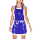 Maid Dress Ruffled Princess Apron Uniform PVC Siamese Dress Fashion Cosplay Costumes Plus Size 7XL Halloween Outfits for Women