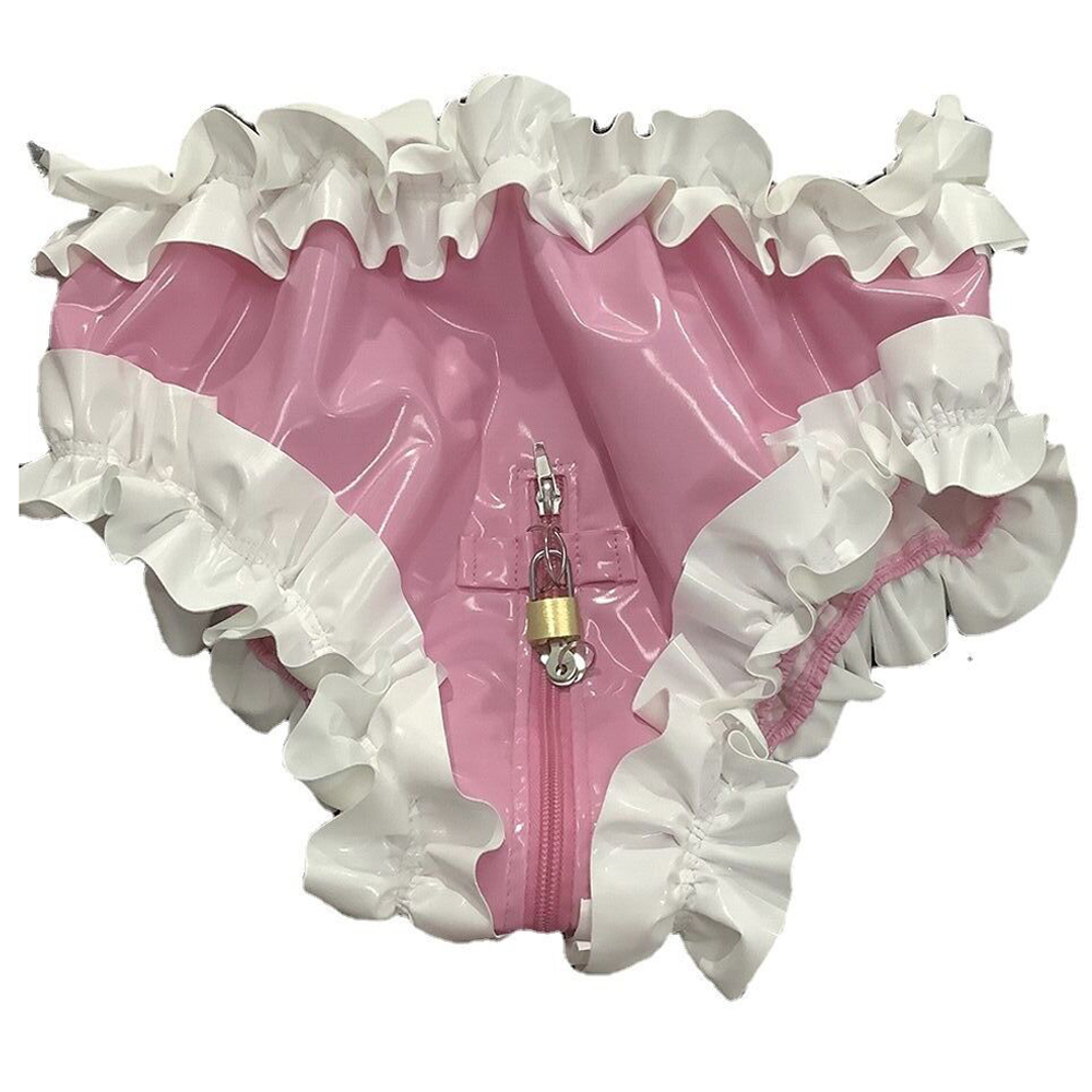 plastic chastity shorts