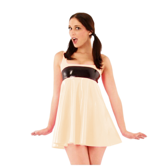 Summer Dress Adult Baby Tank Mini Dress Square Neck PVC Mini Pleated Dress Gothic Pleated Club Party vestidos Sissy Dress 7xl