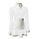 women sexy frenchmaid costume sissy dress maid costume long sleeveless turtlenneck pvc maid dress plus size s -7xl