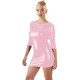 Women Cosplay Costumes O-Neck Backless Elegant Mini Dress Party Bodycon Pu Leather Slim Package Hip Dress WetLook Clubwear