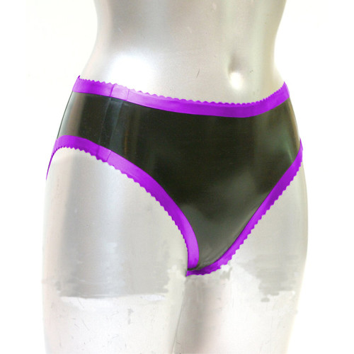 Women Underpants Shiny WetLook PVC Leather Briefs Sissy Gay Underwear Panties Fashion Seamless Rubber Sexy Briefs XS-7XL