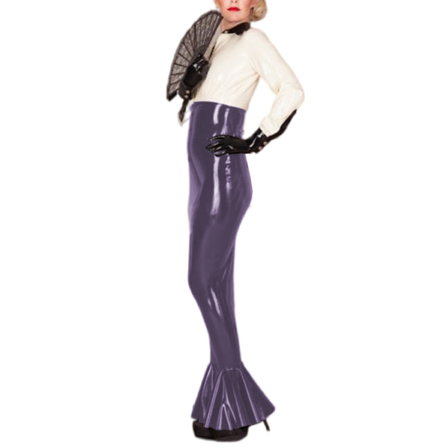Mermaid PVC Skirt Sissy Hobble Skirts High Waist Tight Maxi Bodycon Skirt Club Party Wear Gothic Pencil Skirt 7XL