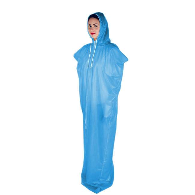 Fetish Plastic Adults Bondage Body suit Full Body Transparent PVC Mummy Bag Stage Props Unisex Sheer Catsuit With Hood Open Face