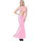 Plus Size S-7XL Novelty Cut Out Sleeveless Mermaid Dress Glitter Long Trumpet Dress Sexy Ladies Hollow Out Exposed Back Vestido