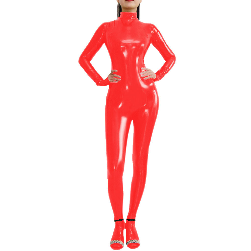 Black Latex Catsuit Women Full Bodysuit Leotard Latex Clothing Sexy Lady  Handmade Rubber Catsuit,Black,Men-XS : : Clothing, Shoes &  Accessories