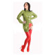 PVC Jacket Casual Blouse with Button Women Turn Down Neck Jacket Shirt Shiny Patent Leather Gothic Shirt Fetish Top S-7XL