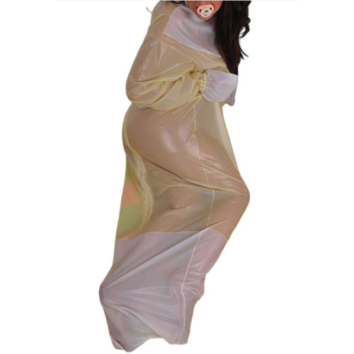 Full Coverage Sleep Bag Color Matching Cosplay Baby Plastic Cosplay Costumes Adult Baby Sleepbag Novelty PVC Bodysuits S-7XL