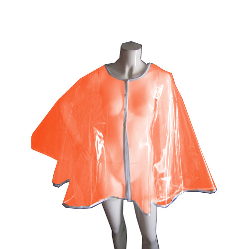 Sexy Clear PVC Leather Sexy Perspective Short Cape See-through Windbreaker Cloak Ponchos Lolita Cape Dress Sexy Club Party 7XL