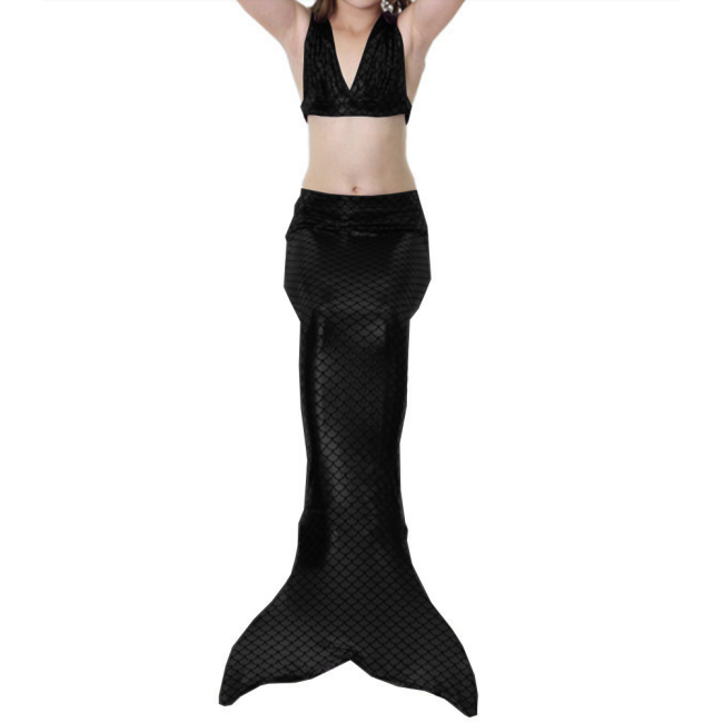Swimming Mermaid Tail Mermaid Costume Cosplay Fantasy Beach Bikini Halloween 2Pics Set 2022 Cute Mermaid costume mermaid dresses
