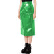 Gothic Women Stretch High Waist PVC Leather Pencil Skirts Straight Midi Skirt Office Ladies Slim Barrel Madi Skirt Party Club
