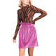 Women's High Waist PU Leather Pencil Skirts Zipper Solid Stretch Short Skirt Office Ladies Mini Skirt Streetwear Casual Skirt