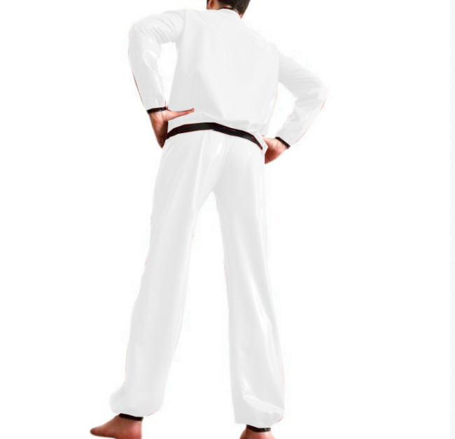 Unisex 2 Pieces Pants Set Long Sleeve Sweatshirt Blouse and Long Loose Pants Rompers Casual Overalls Clothing Outfits S-7XL