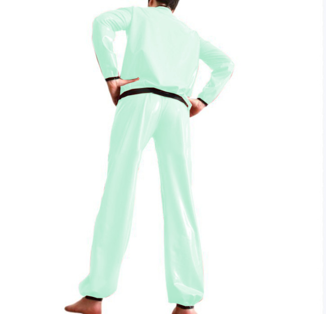 Unisex 2 Pieces Pants Set Long Sleeve Sweatshirt Blouse and Long Loose Pants Rompers Casual Overalls Clothing Outfits S-7XL
