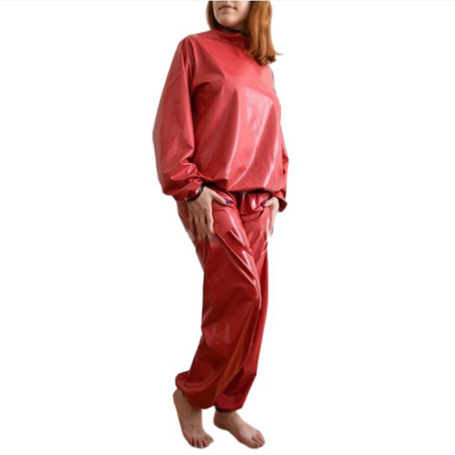 Unisex 2 Pieces Pants Set Long Sleeve Sweatshirt Blouse and Long Loose Pants Rompers Casual Overalls Clothing Outfits S-7XL