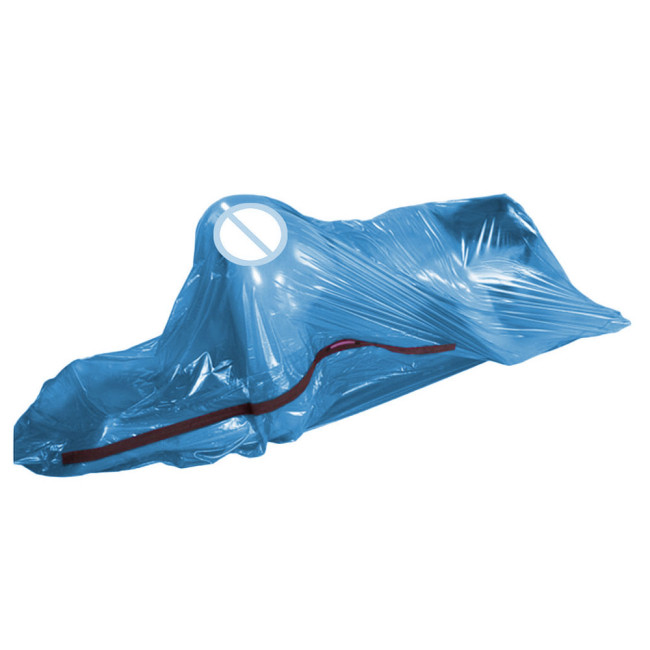 Fetish Plastic See Through Body Bag Adult Erotic ABDL Sleeping Bag Zipper Clear PVC Bodysuit Sexy Sheer Bondage Sack Clubwear