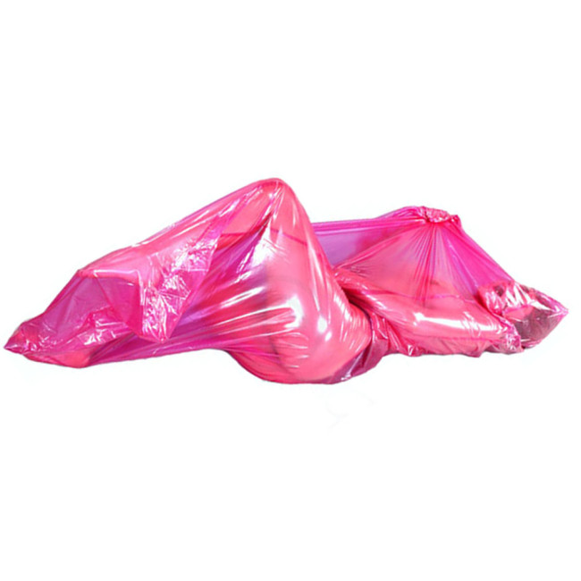Fetish Plastic See Through Body Bag Adult Erotic ABDL Sleeping Bag Zipper Clear PVC Bodysuit Sexy Sheer Bondage Sack Clubwear