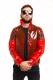 Men's Glossy Clear PVC Stand Collar See-through Jackets Long Sleeve Pocket Transparency Coats Perspective Jacket Party Clubwear