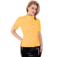 Sexy Wetlook Turn-down Collar PVC Leather Short Sleeve Slim Button-up Shirt Tops Blouse Office Lady Streetwear Party Club S-7XL