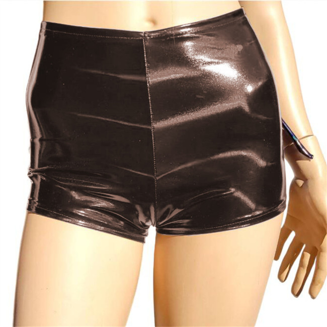 Shiny PVC Leather Sexy Tight Super Shorts Exotic Hot Pants Costumes Fetish Gay Men Wear Party Clubwear Fetish High Street S-7XL