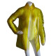 Erotic Vinyl Clear PVC Turn-down Neck Transparency Jackets Long Sleeve Coats Perspective Jacket Tops Party Night Clubwear Outfit
