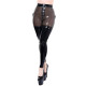 Novelty Sexy Clear PVC High Waist Long Exotic Pants Patchwork Transparent Front Zip Skinny Pants Lingere Fetish Party Clubwear