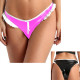 Fashion Low Waist Patent Leather PVC Sexy Pole Dance Shorts Clubwear Ruffle Lace Lolita Shorts Pants Sexy Bikini Mini Briefs 7XL