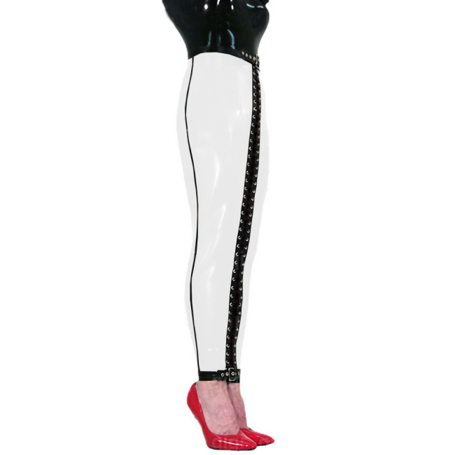 Sissy Vinyl PVC High Waist Long Hobble Skirts Sexy Goth Maxi Glossy Faux Leather Pencil Skirt Club Bandage Mermaid Tight Skirts